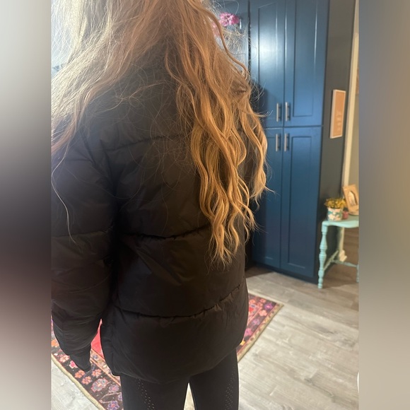 J.CREW black cropped signature puffer coat Women’s XXS - Picture 8 of 11